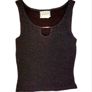 Glittery Stretch Tank from Jazz Sport California